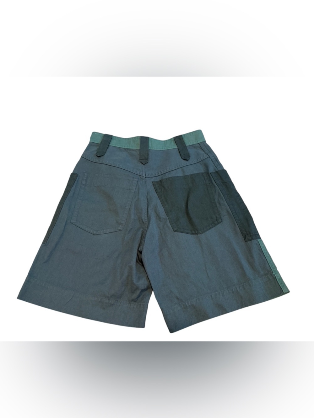 Isabel Marant Etoile Kalerna Cotton/ Linen Blend Parchwork Shorts Size 36/ US 6 - Picture 8 of 11